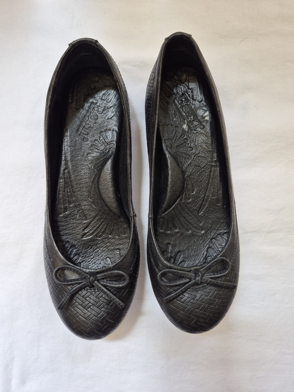 BORN Comfort Ballerina Flats — Black